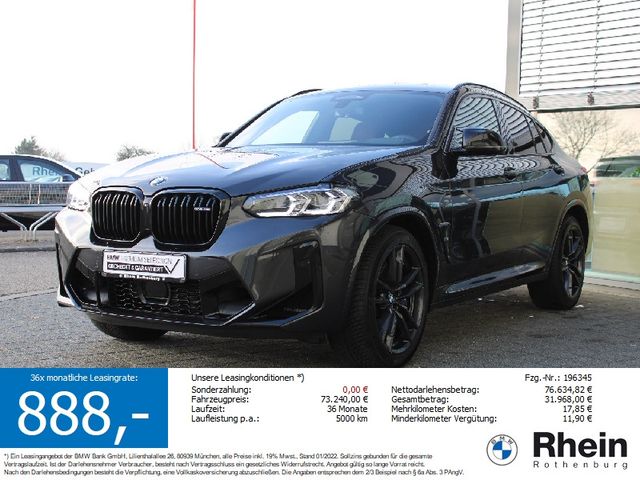 BMW X4 M Competition HeadUp Pano AHK Harman ACC Cam