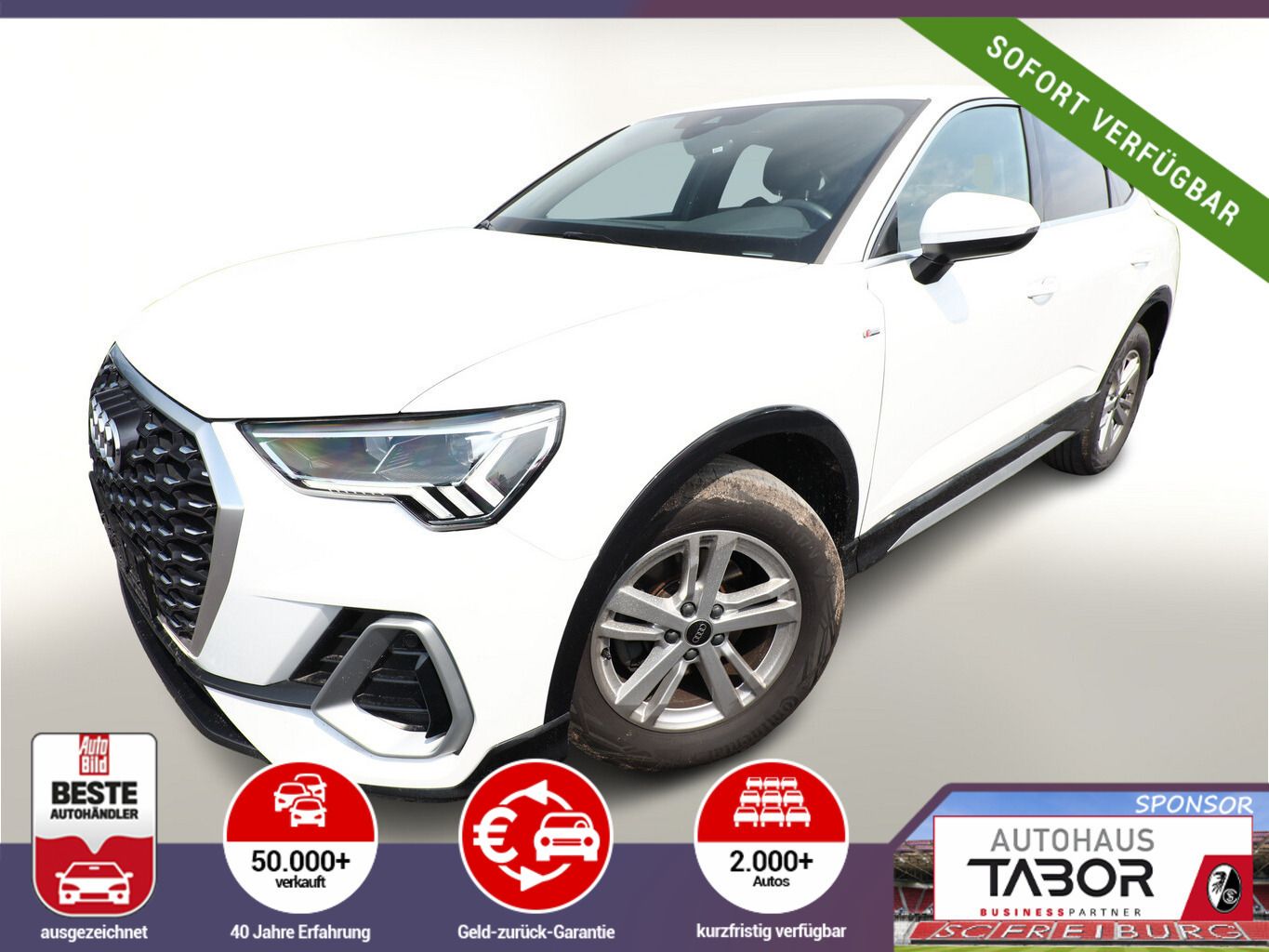 Audi Q3 Sportback 35 TFSI 150 S tronic 2xS line Nav foto 1