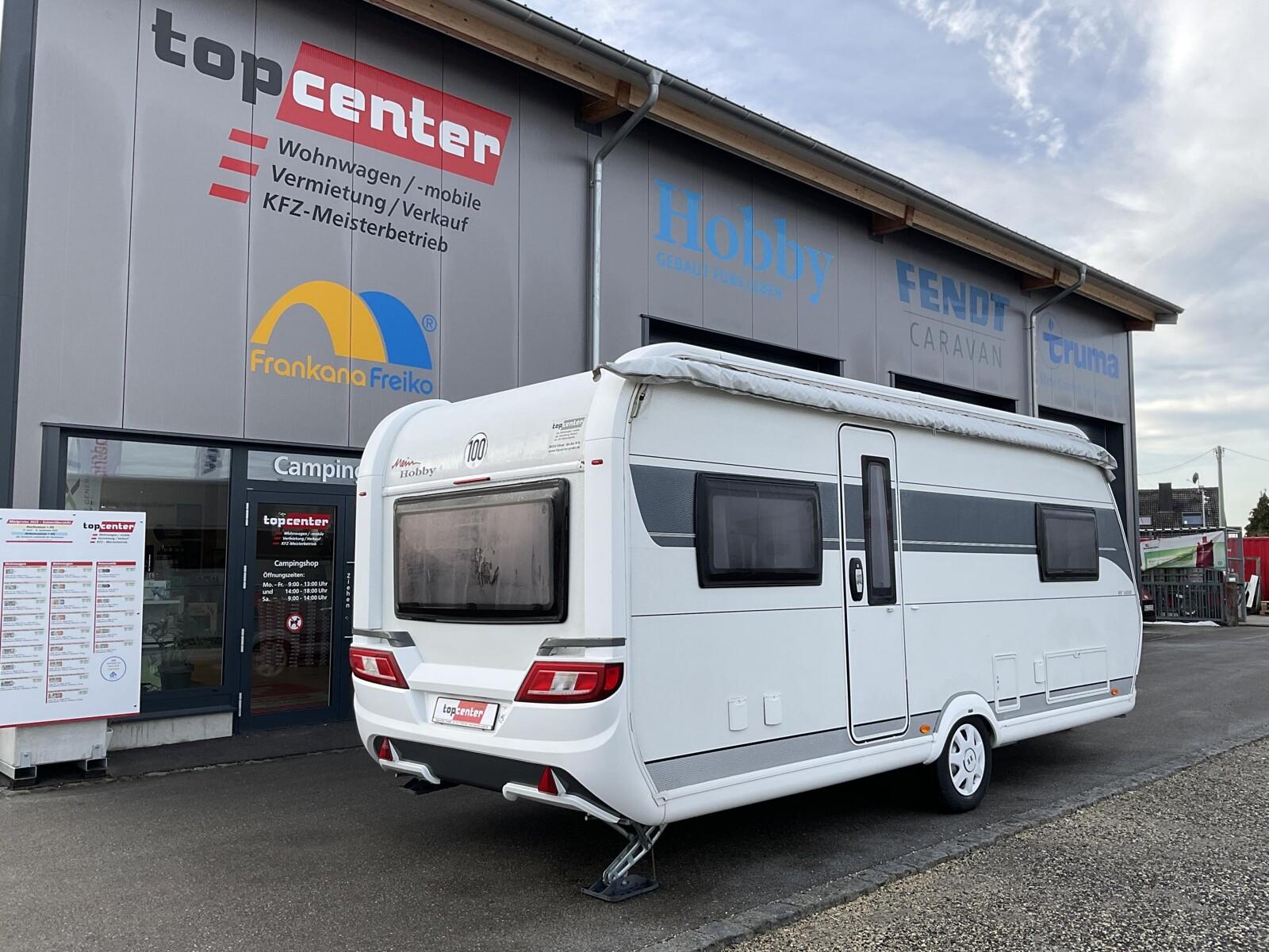 Hobby De Luxe 540 UL WIGO-Markise / Fahrradträger