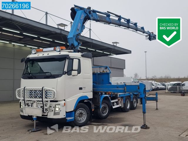 Volvo FH 520 8X2 Hiab 477 E-6XS + Jib 100X-5 Retarder