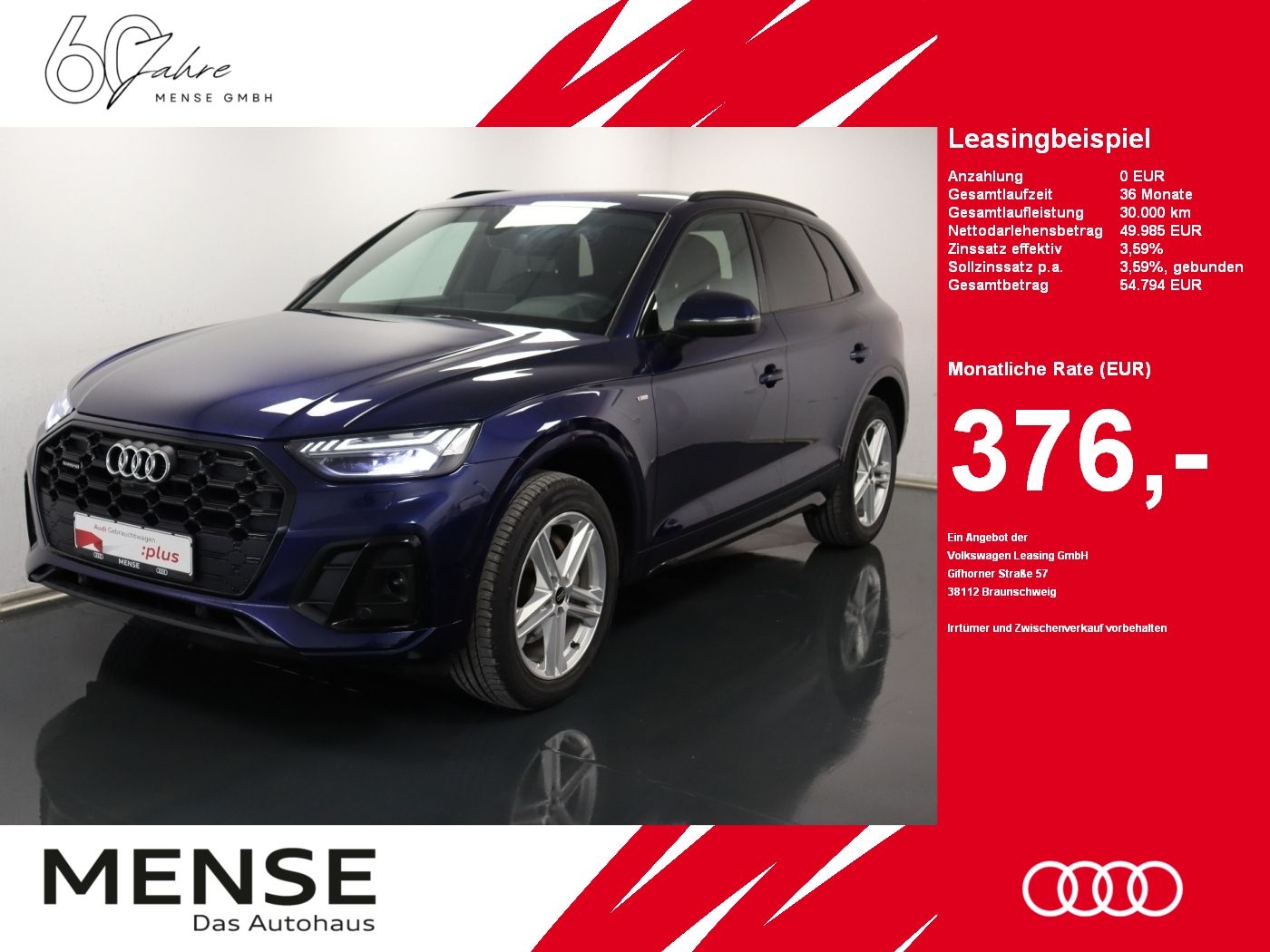 Audi Q5 45 TFSI quattro S tronic S line Matrix|AHK|LM