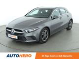 Mercedes-Benz A-Klasse A 180 d Aut.*NAVI*LED*TEMPO*CAM*PDC*SHZ - mit Diesel-Antrieb: Grau, Teilleder, Panorama-Dach, Limousine