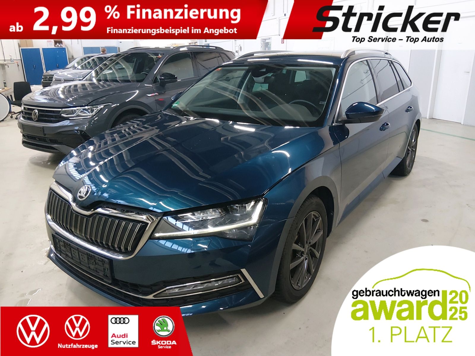 Skoda Superb  Combi Style 1.4TSI e-hybrid 285,-ohne An imagem 2