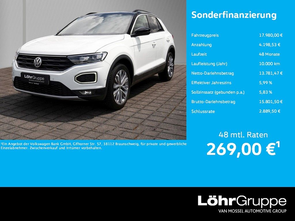 VW T-Roc 1.5 TSI IQ.DRIVE /Navi/LED/ACC/Park-Assist