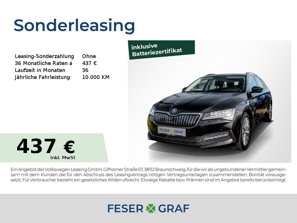 Superb Combi Amb. iV 1.4 TSI DSG STHZ/AHK/NAVI