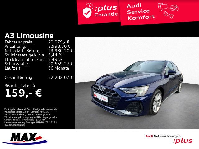 A3 Limousine 30 TFSI S LINE LED+AHK+NAVI+VCP+KAM