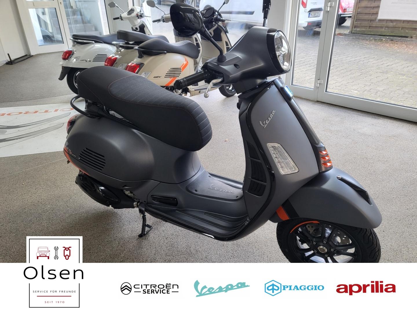 Vespa GTS 125 Supersport E5+ Grigio,Nero auf Lager