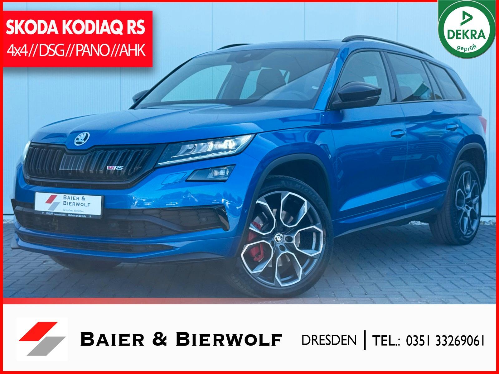 Skoda Kodiaq RS 4x4 2.0TDI PANO KEYLESS AHK TOP