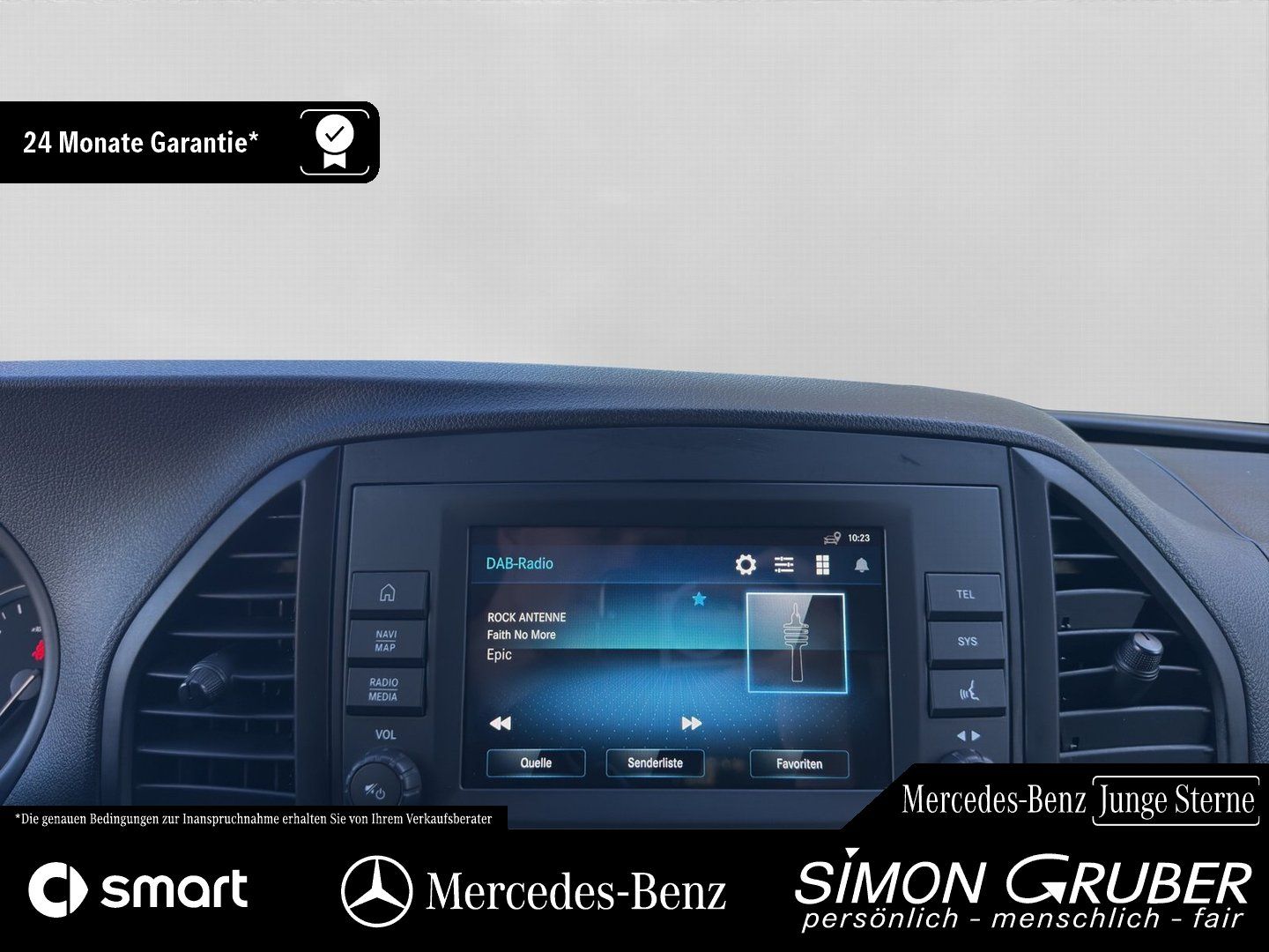 Fahrzeugabbildung Mercedes-Benz Vito 114 Tourer extralang Navi Kamera 8 Sitzer