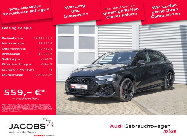 Audi RS3 Sportback All Black/RS-AGA/280km/h/Matrix/HU