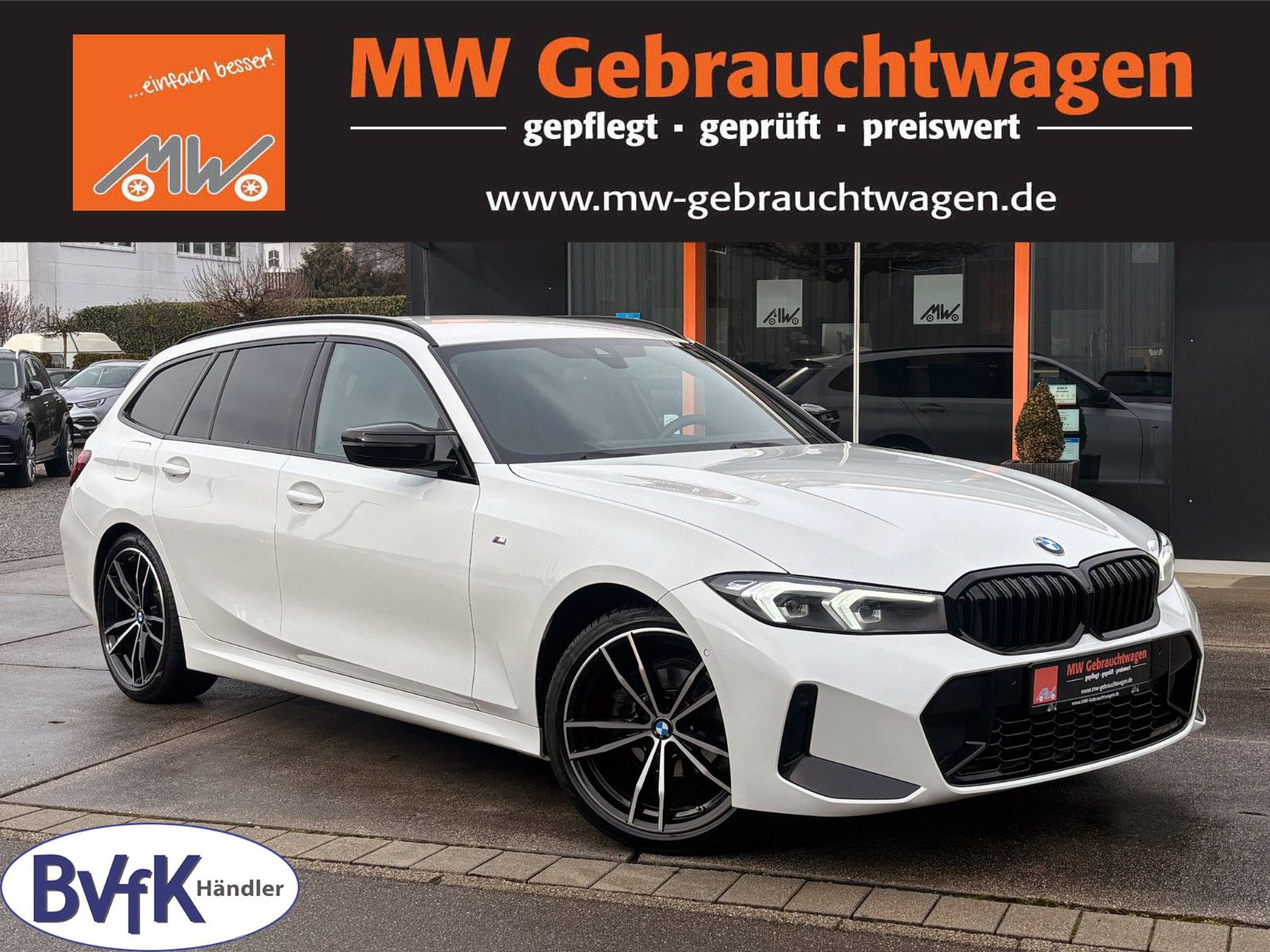 Fahrzeugabbildung BMW 318i Touring M-Sport Steptr. KAM AHK LED SHZ HUD