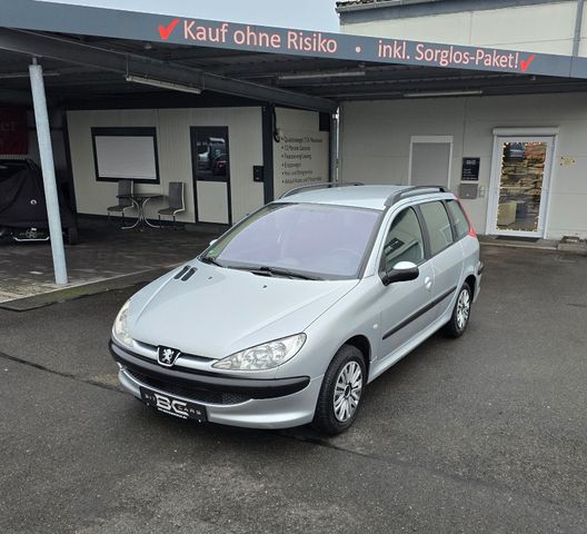 Peugeot 206  1.4 SW Scheckheftgepf.,Klima,Tüv neu,AHK