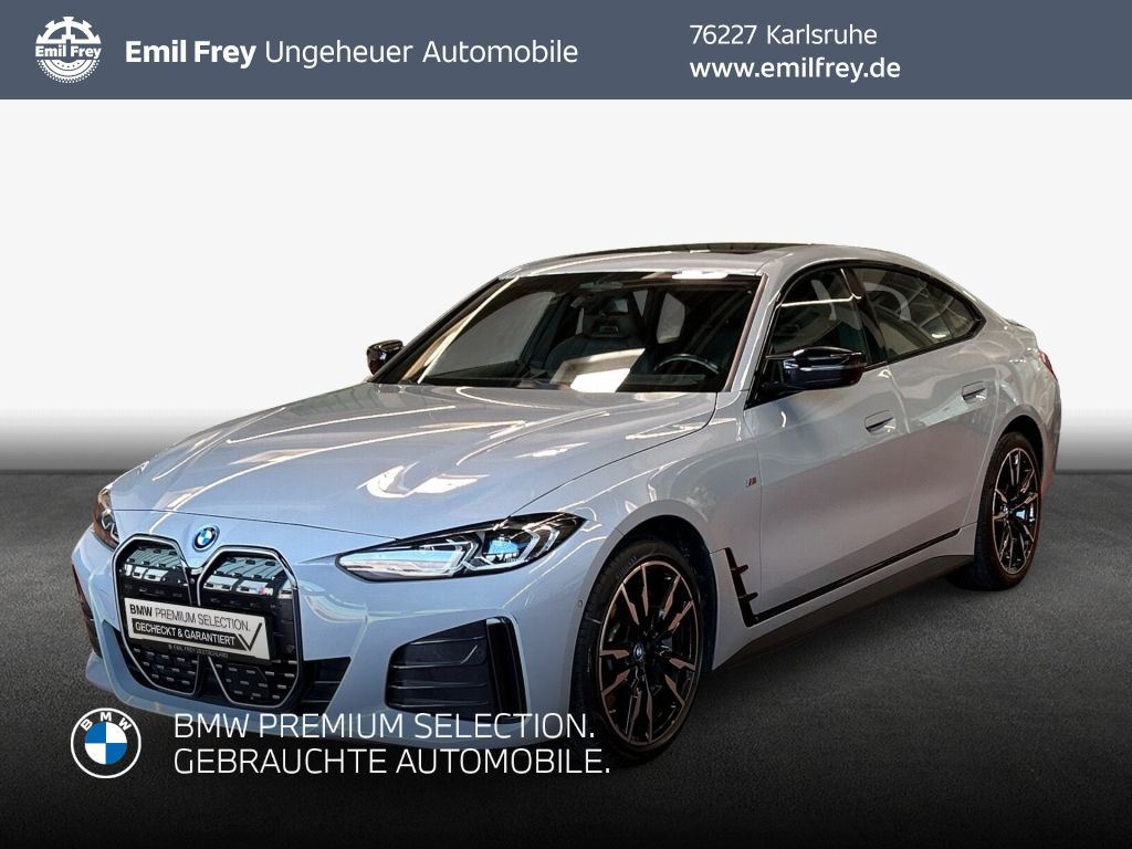 BMW i4 M50 Gran Coupe Glasdach Laserlicht foto 1