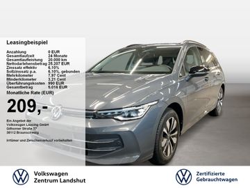 Volkswagen Leasingangebot: Volkswagen Golf VIII Variant GOAL 1.5 TSI ACC AHK DynLicht