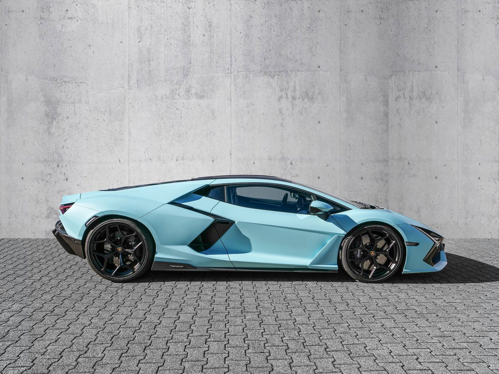 Lamborghini Revuelto Celeste Fedra, Passenger Display imagem 2