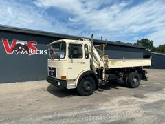 MAN 17.220 Meiller Kipper mit Kran Oldtimer