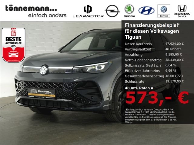 Tiguan R-LINE TDI DSG 4MOTION+AHK+RÜCKFAHRKAMERA