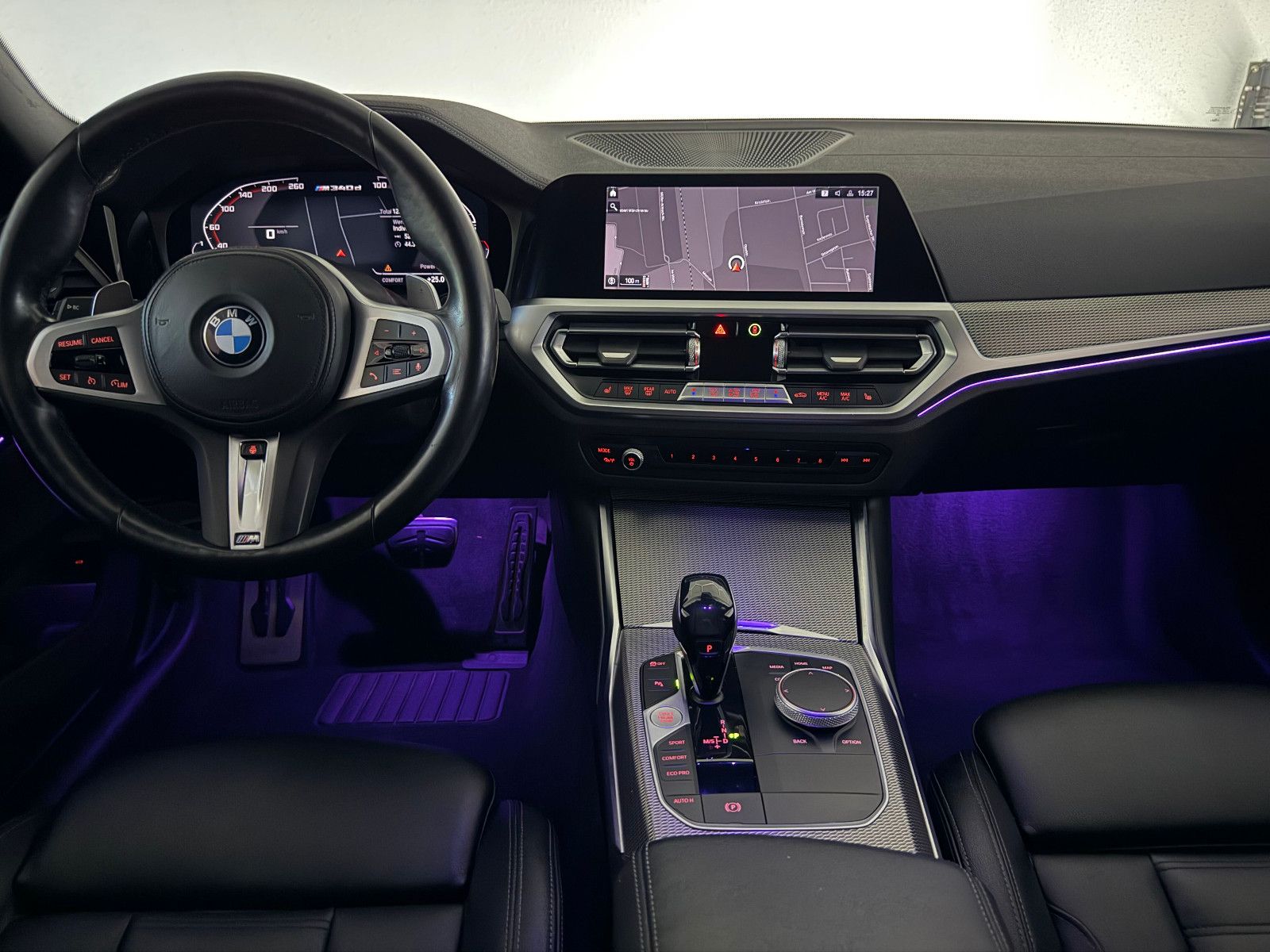 Fahrzeugabbildung BMW M340 d xDrive/LASER/HuD/STHZ/VRTL+/DAB+/AMBI/H&K