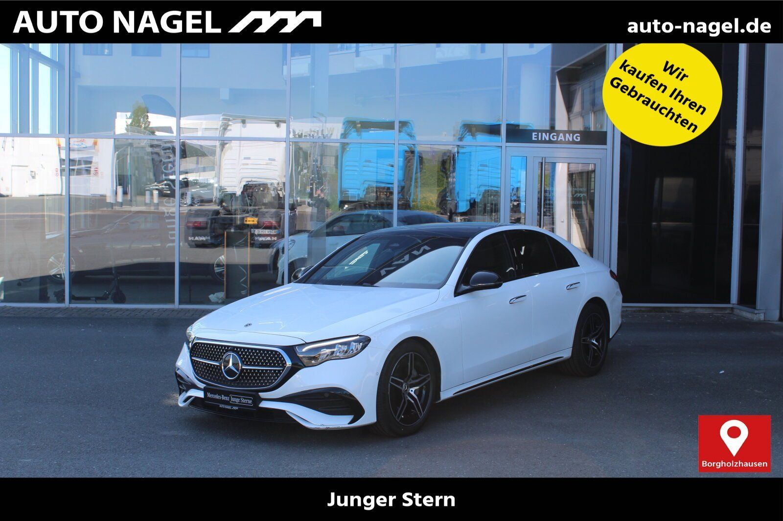 Mercedes-Benz E 220 d AMG PANO NIGHT LED KAMERA NAVI TOTWINKEL