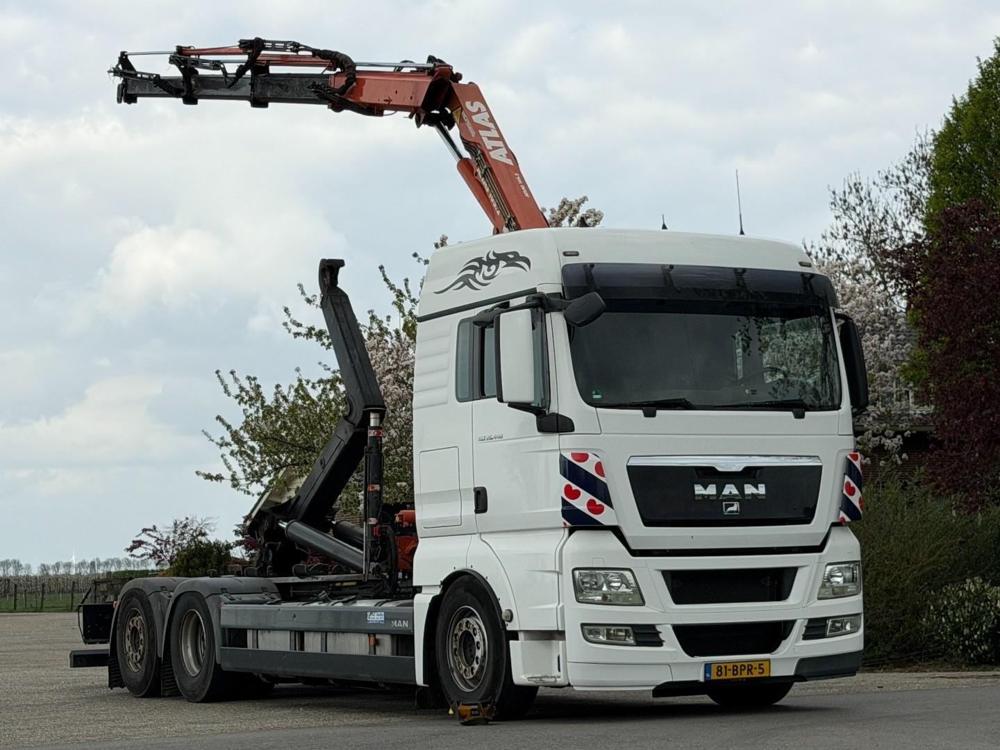 MAN TGX KRAN/HAKEN/FUNKFERNBEDIENUNG!!