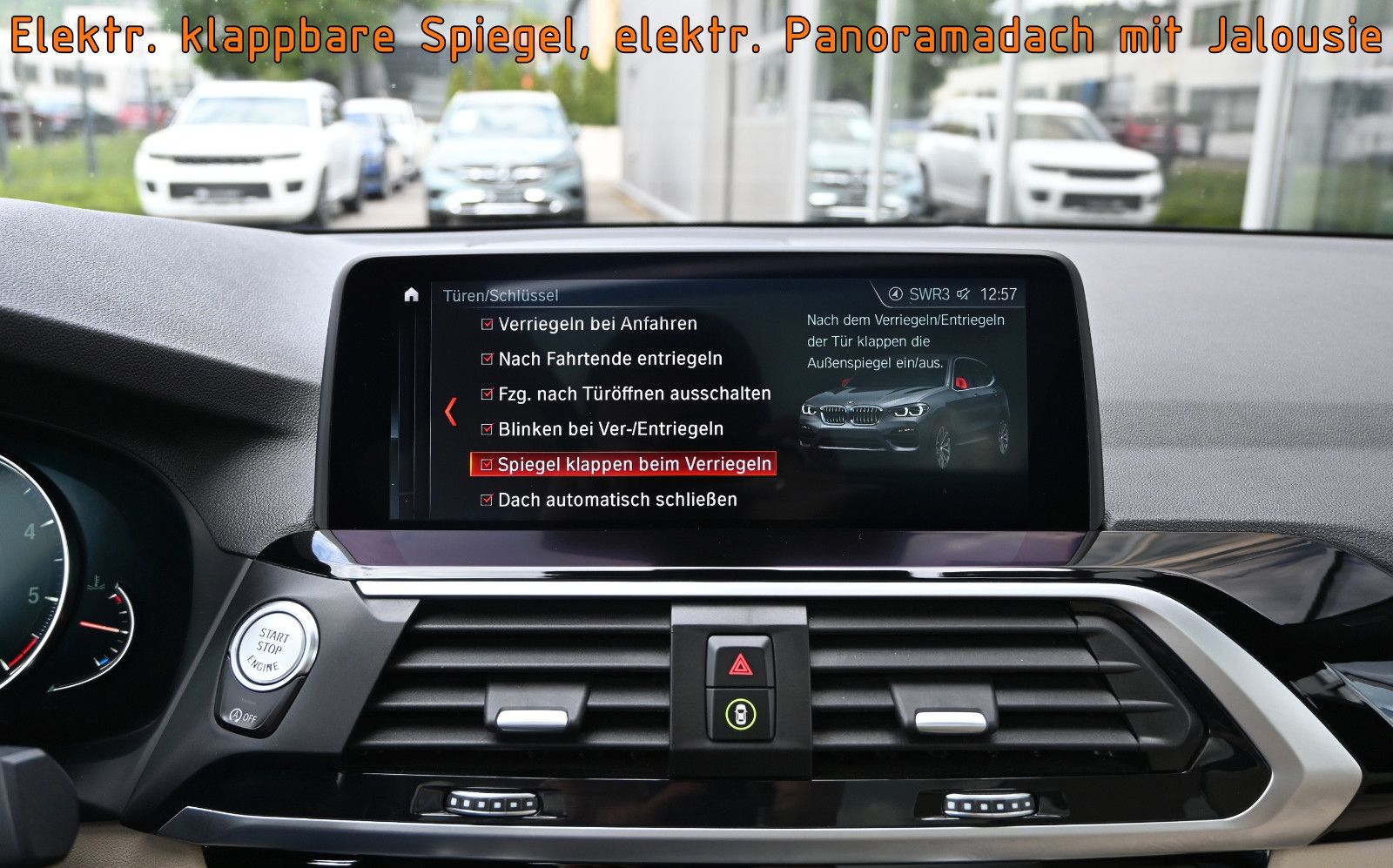 Fahrzeugabbildung BMW X3 xDr.30d °ACC°AHK°HUD°MEMO°PANO°STANDHZG°360°