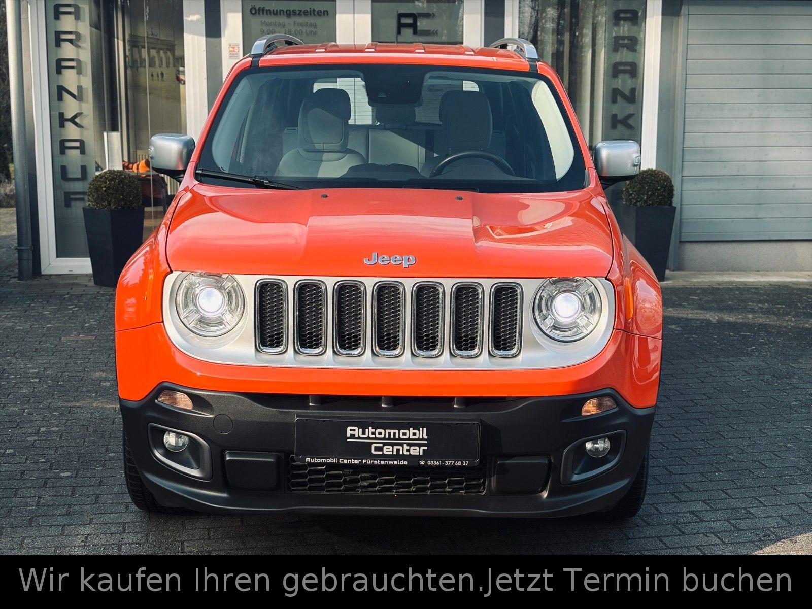 Jeep Renegade Limited 4WD Automatik+Leder+Xenon+Navi+