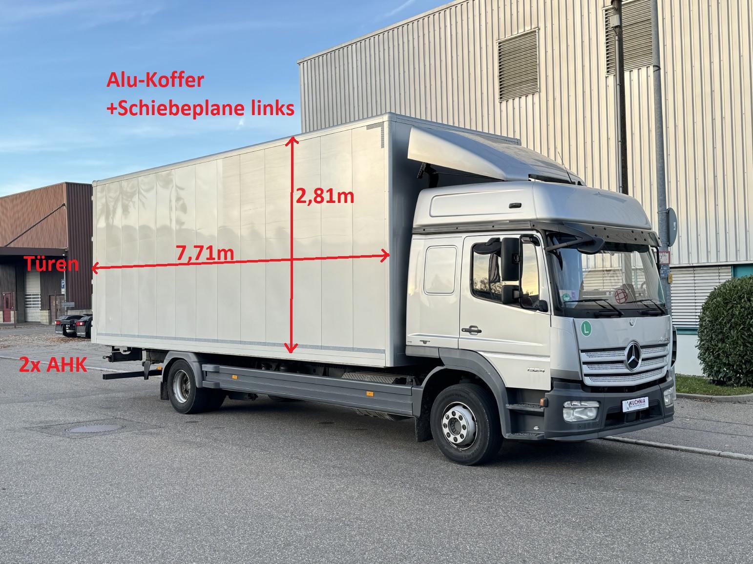 Mercedes-Benz Atego 1524 Alu-Koffer Schiebeplane Gr.Haus ATM