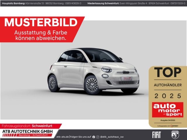 Fiat 500e Cabrio 23,8 kWh RED Komfort-Paket Apple Car