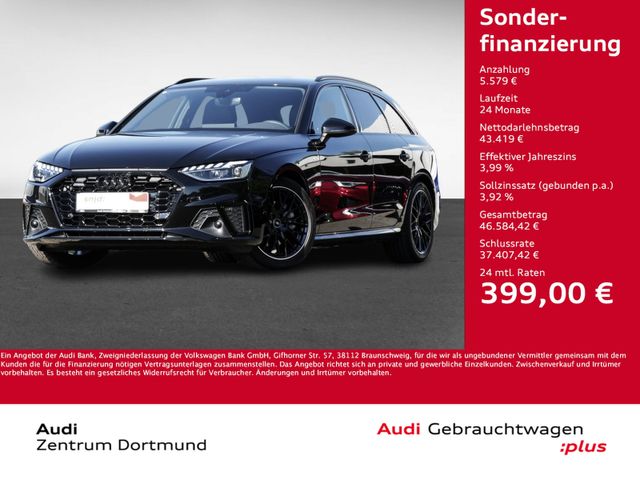 Audi A4 Avant 40 quattro S LINE BLACKPAK AHK ACC LM18