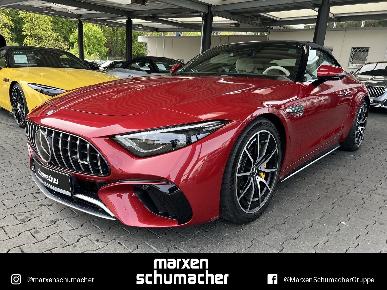 MERCEDES-BENZ AMG SL 63 4M+ Lift+Massage+Burm+PremPlus+beigeBC