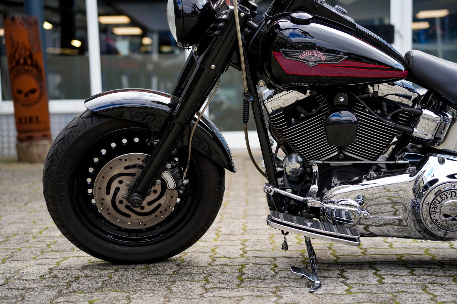 Fahrzeugabbildung Harley-Davidson FLSTF Fat Boy Twin Cam 96B - Ape - Kesstech