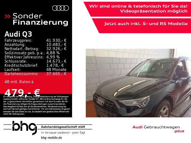 Audi Q3 40TFSI quattro S tronic S line designSelectio