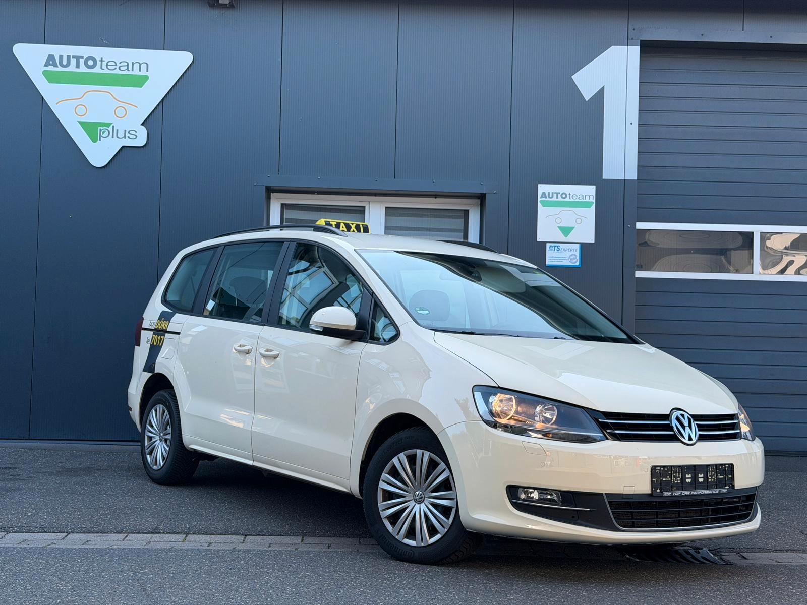 Volkswagen Sharan 2.0 TDI TAXI 7SITZ SCHECKHEFT 2.HAND