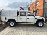 Land Rover Defender DOKA, Pritsche, 4x4, 1. HD, AHK 3500 KG - Land Rover Gebrauchtwagen von 2002