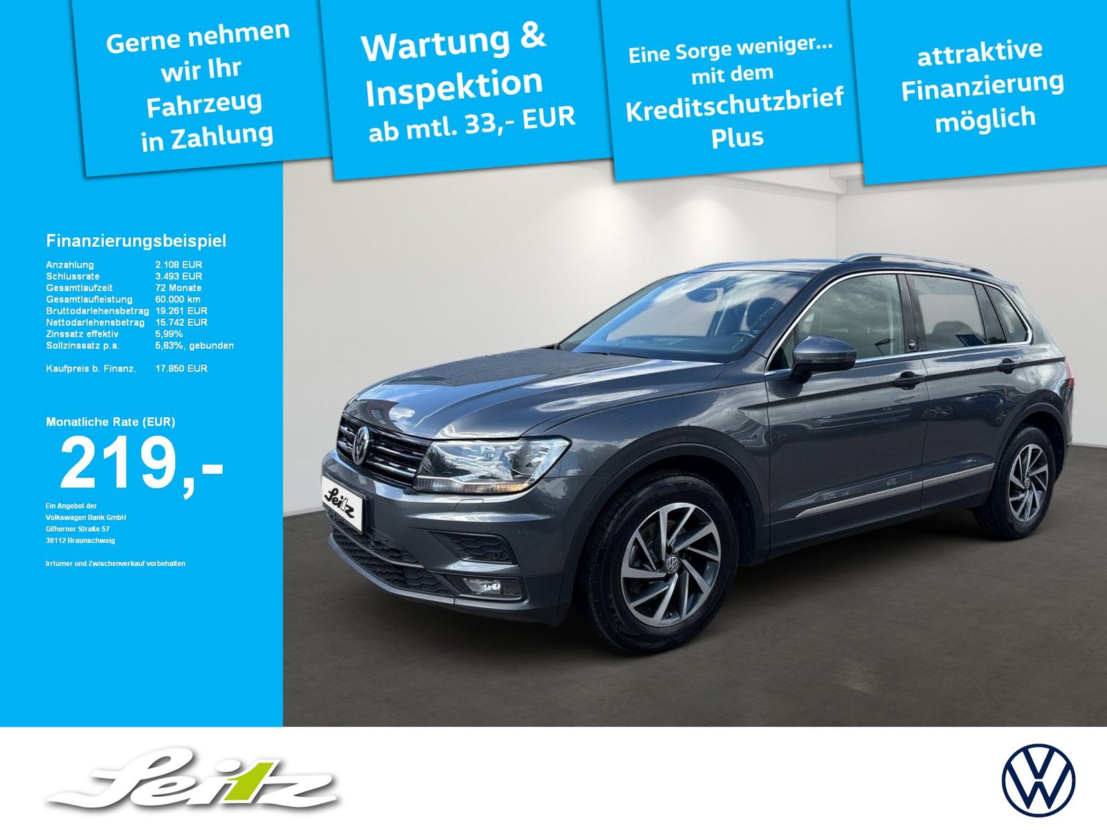 Volkswagen Tiguan 1.4 TSI Sound *AHK*PANO*NAVI*PDC*