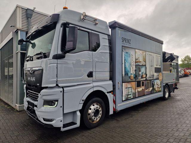MAN TGX 18.440 LL Glasreff/Fassi-Kran F 125 mit Funk