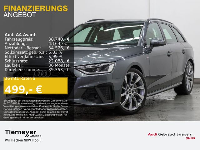 Audi A4 Avant 50 TDI Q S LINE DESIGN MATRIX AHK ACC P