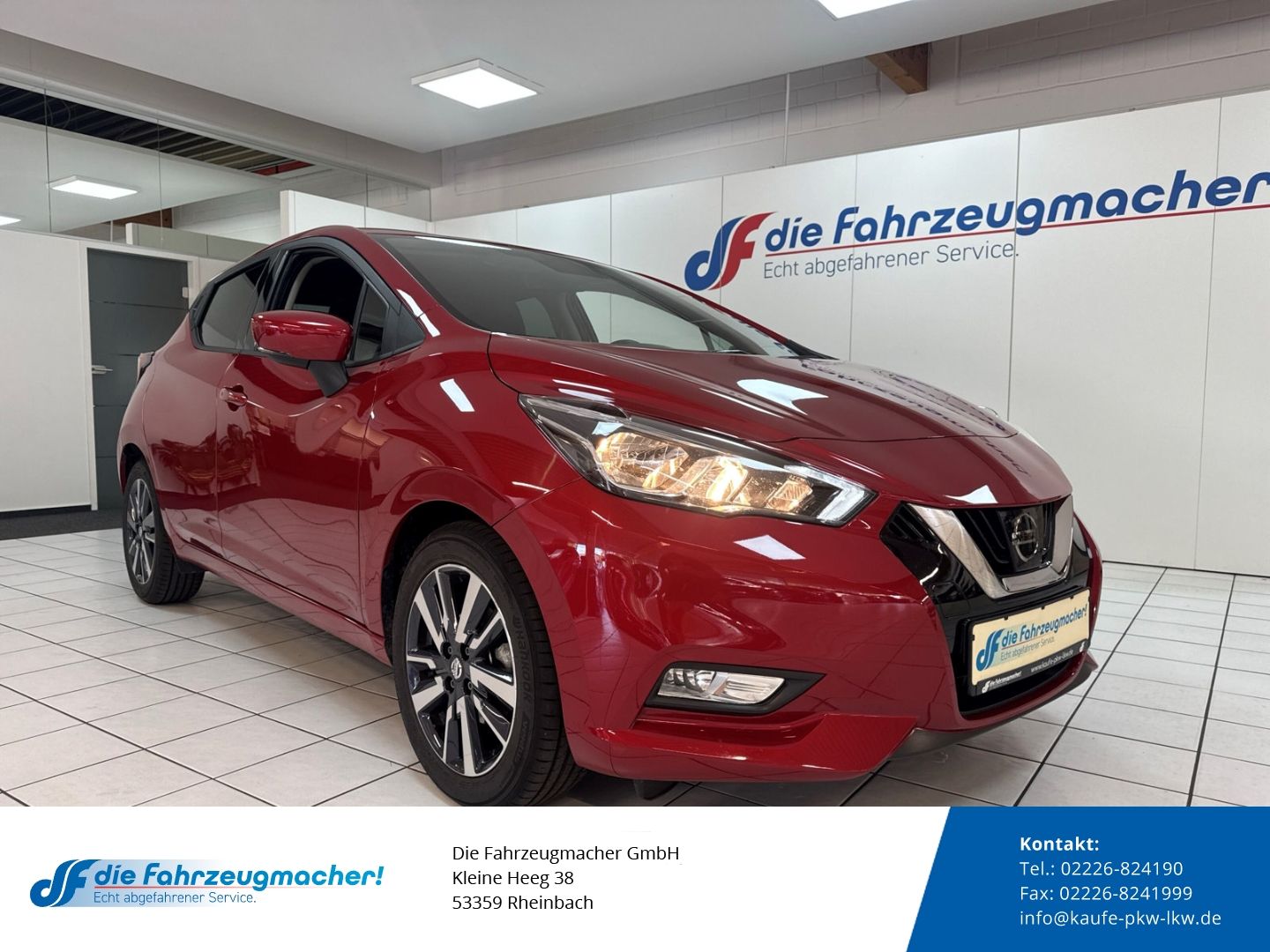 Fahrzeugabbildung Nissan Micra N-Connecta Navi DAB Ambientebeleuchtung SH