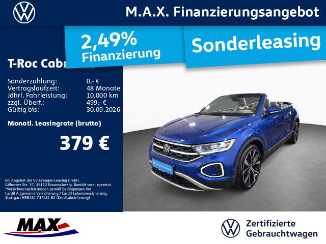 T-Roc Cabriolet 1.5 TSI DSG STYLE MATRIX+KAMERA+