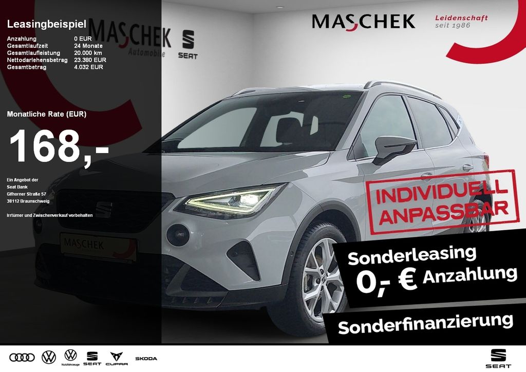 Arona FR 1.0 TSI DSG Navi RearView LED Sitzh.