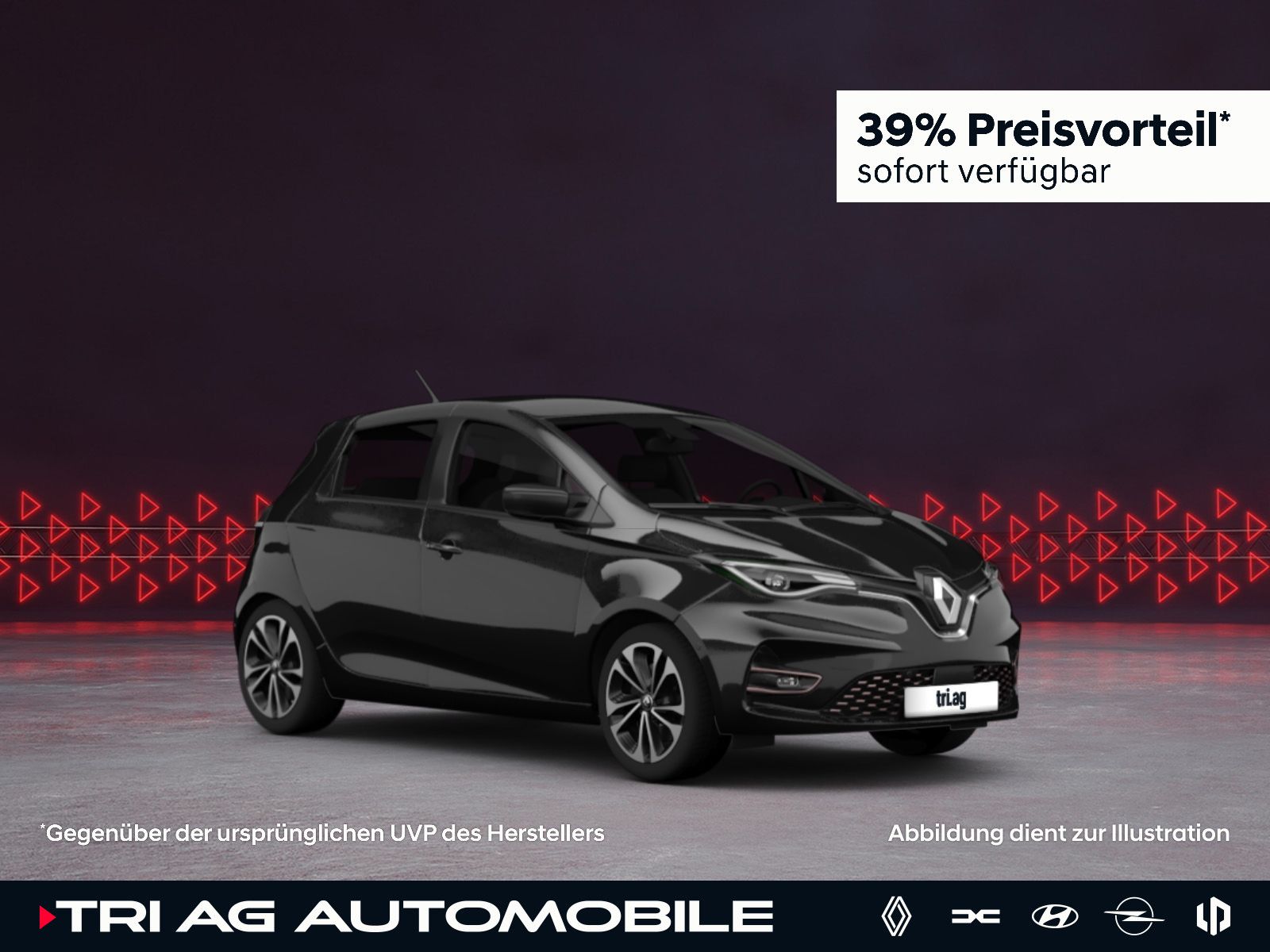 Renault Zoe Evolution EV50 135hp LED Rückfahrkamera Keyl