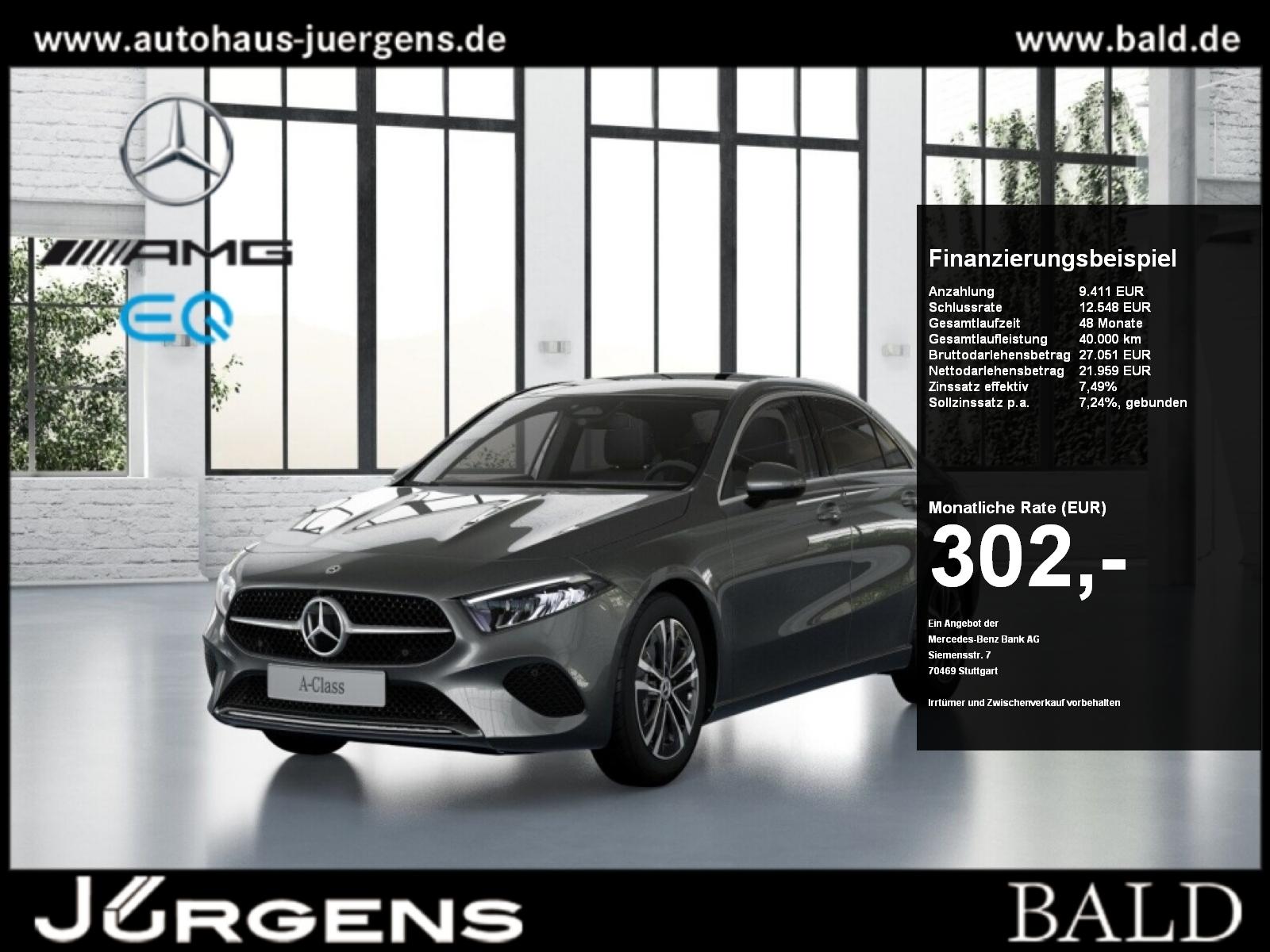 Mercedes-Benz A 180 Lim Pano+Progressive+Distr+Carbon+ILS+Cam