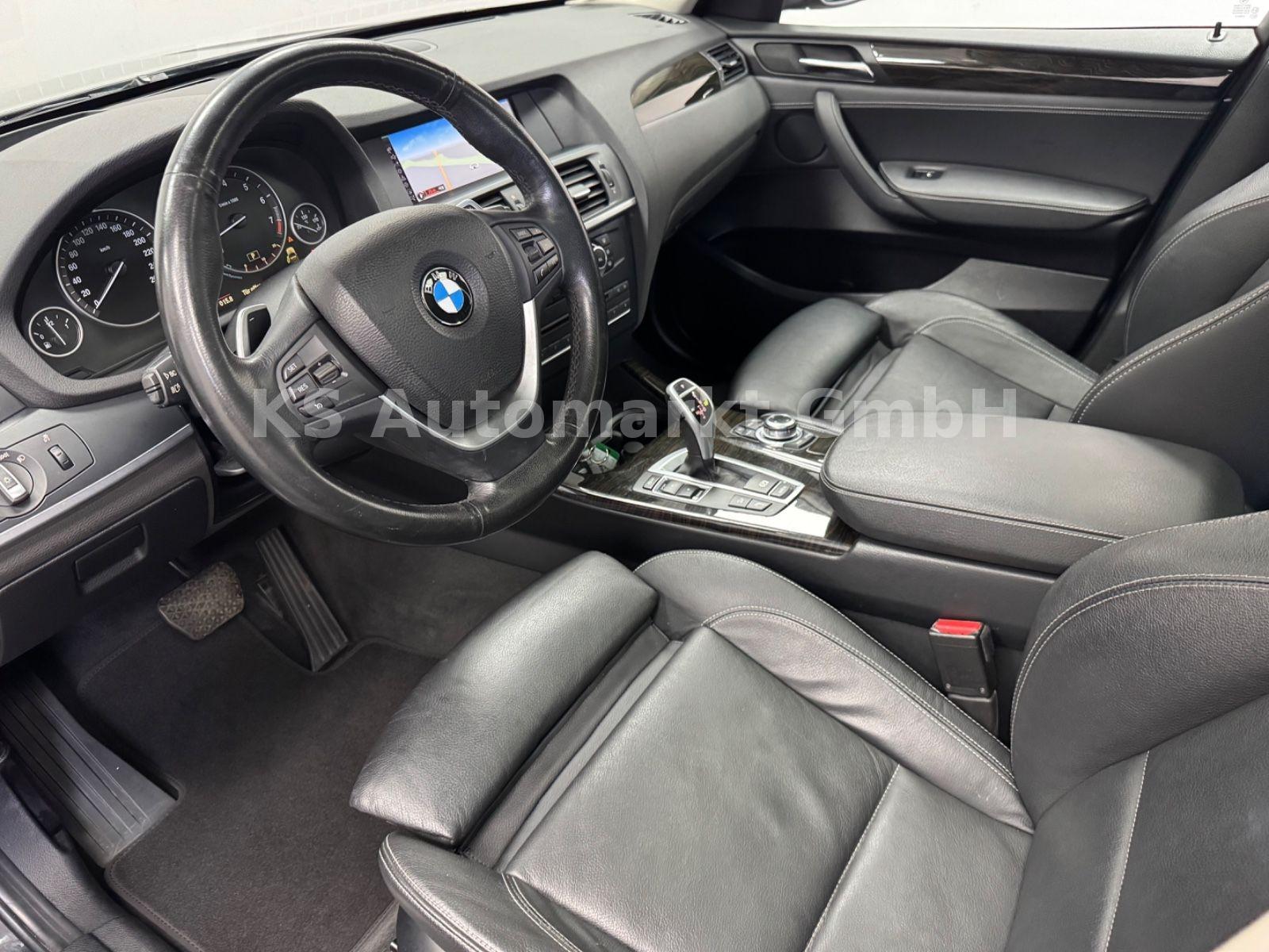 BMW X3 xDrive35i 306 ch – X Line – Panorama – HUD – Caméra 360° – 142 530 km