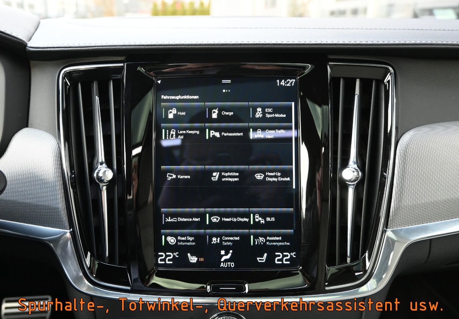Fahrzeugabbildung Volvo V90 T8 AWD Rech R-DESIGN °ACC°AHK°FOUR-C°360°HUD