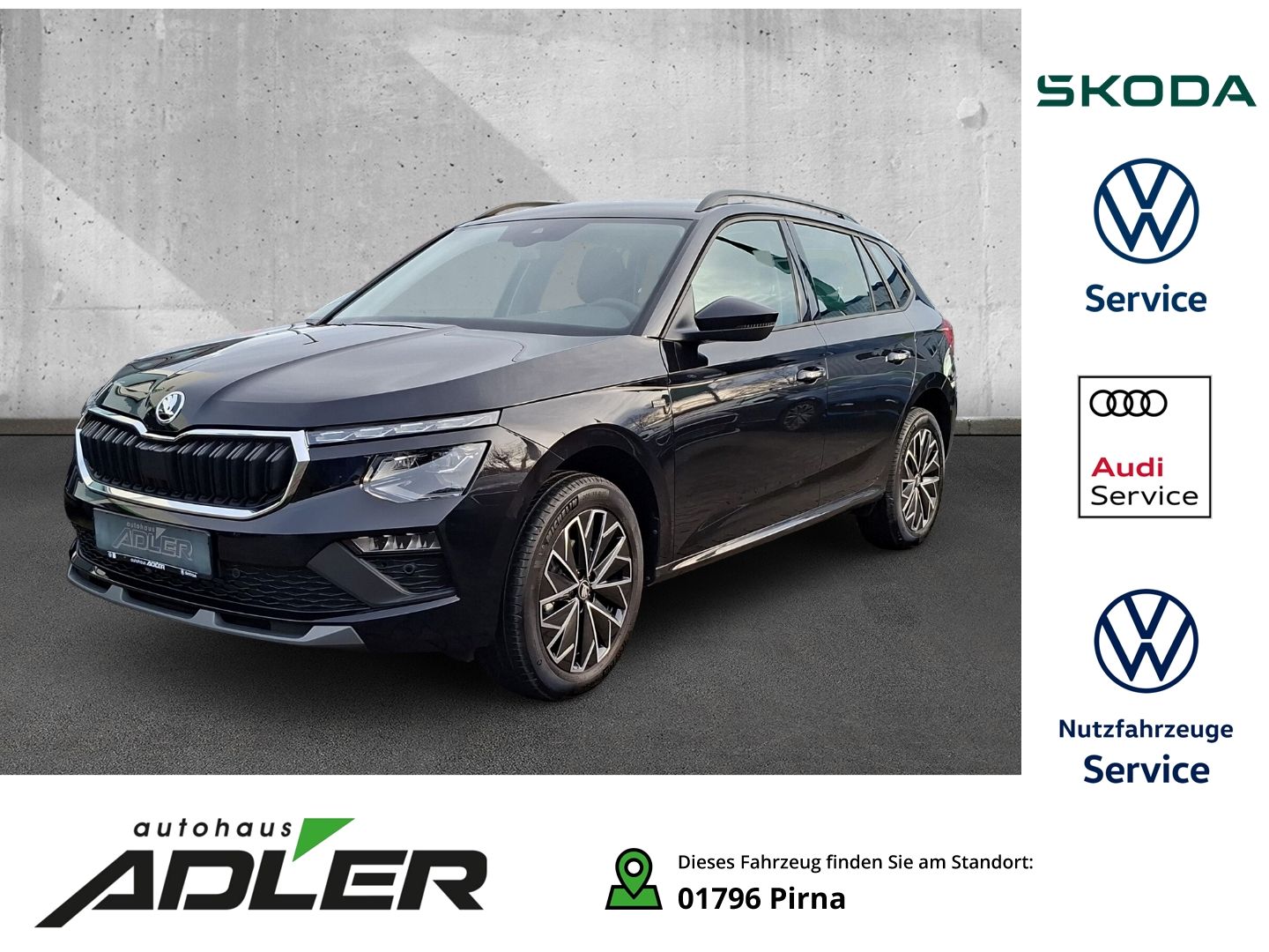 Skoda Kamiq Tour 1.5 TSI DSG AHK-klappbar ACC Apple Ca