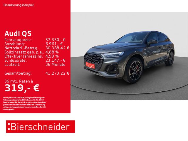 Audi Q5 50 TFSI e qu 2x S-Line Black AHK MATRIX ACC C
