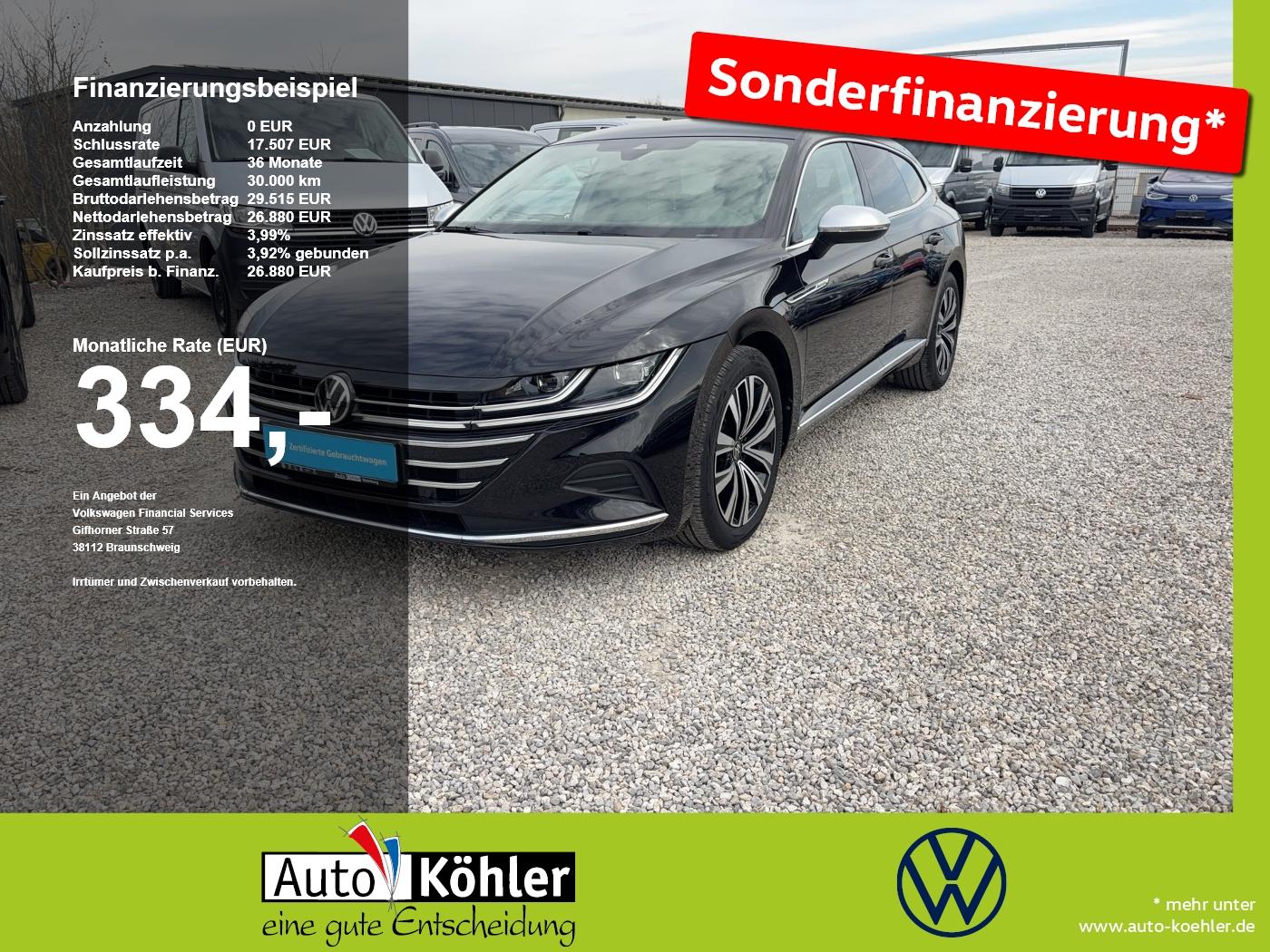 Volkswagen Arteon Shooting Brake Elegance TDI DSG Kamera