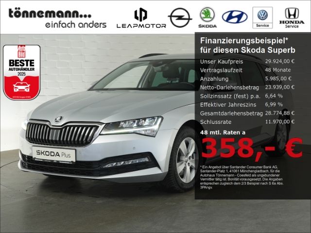 Superb COMBI AMBITION TDI DSG+NAVI+SITZHEIZUNG+K
