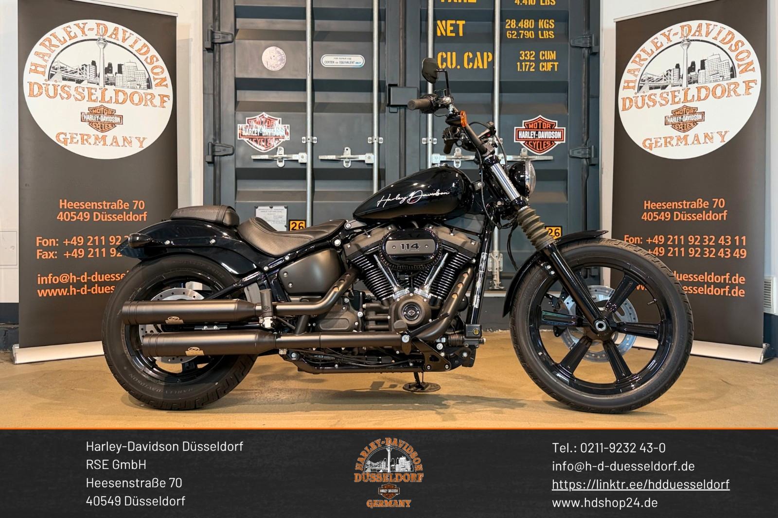 Harley-Davidson FXBBS Street Bob 114-Jekill&Hyde-TOP!Saddleman!