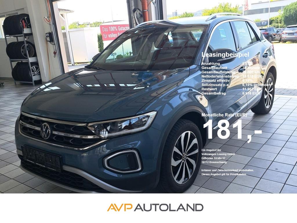 Volkswagen TRoc 10 TSI Style  NAVI  LED  SITZH 2022